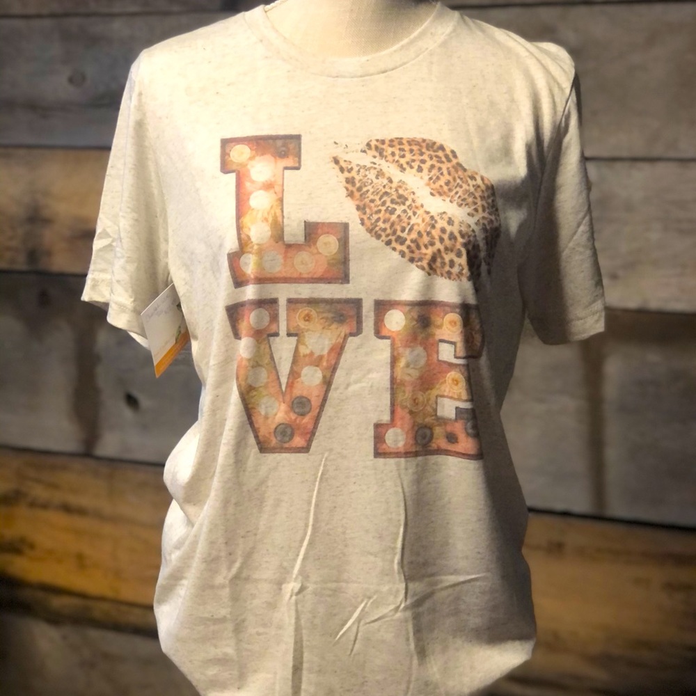 Cheetah LOVE Tee